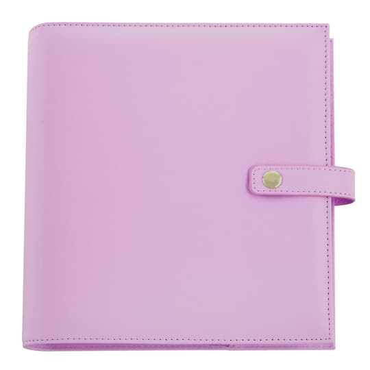 A5 Planner Purple Faux Leather Cover by Recollections™